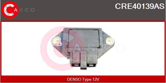 Casco CRE40139AS - Voltage regulator, alternator autospares.lv