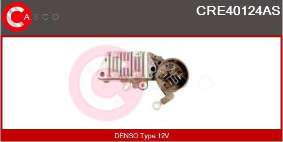 Casco CRE40124AS - Voltage regulator, alternator autospares.lv