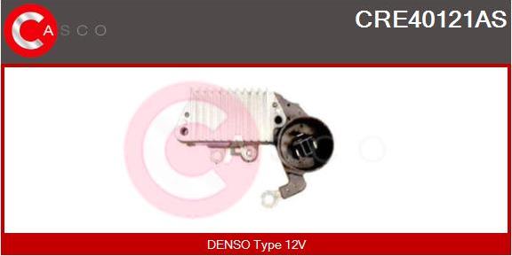 Casco CRE40121AS - Voltage regulator, alternator autospares.lv