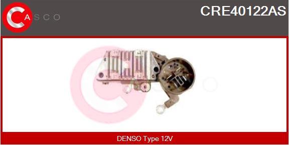 Casco CRE40122AS - Voltage regulator, alternator autospares.lv