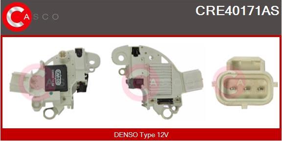 Casco CRE40171AS - Voltage regulator, alternator autospares.lv