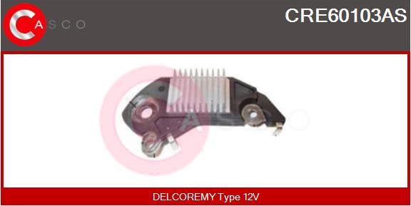 Casco CRE60103AS - Voltage regulator, alternator autospares.lv