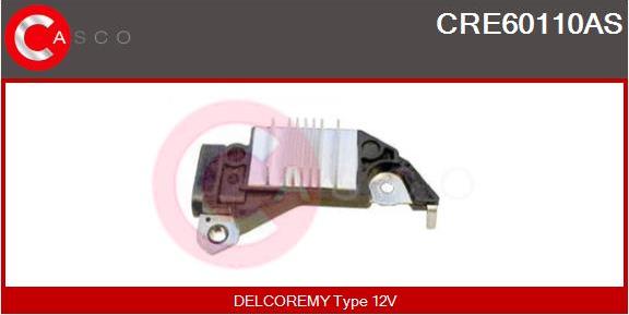 Casco CRE60110AS - Voltage regulator, alternator autospares.lv