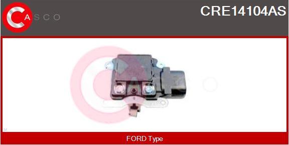 Casco CRE14104AS - Voltage regulator, alternator autospares.lv