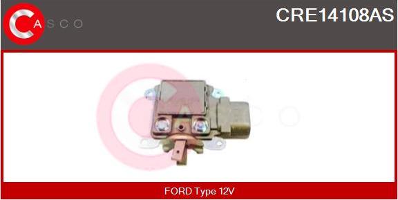 Casco CRE14108AS - Voltage regulator, alternator autospares.lv