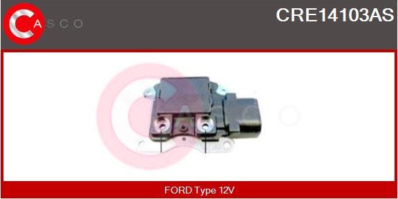 Casco CRE14103AS - Voltage regulator, alternator autospares.lv