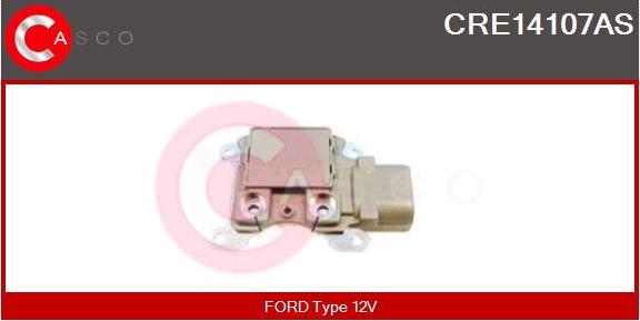 Casco CRE14107AS - Voltage regulator, alternator autospares.lv