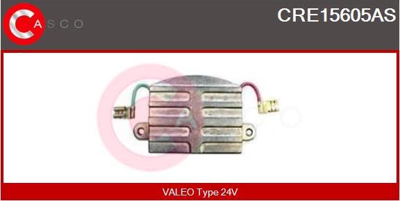 Casco CRE15605AS - Voltage regulator, alternator autospares.lv