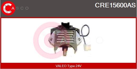 Casco CRE15600AS - Voltage regulator, alternator autospares.lv