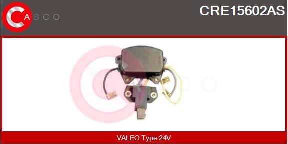 Casco CRE15602AS - Voltage regulator, alternator autospares.lv