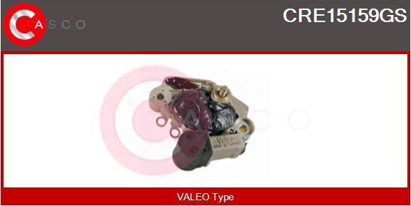 Casco CRE15159GS - Voltage regulator, alternator autospares.lv