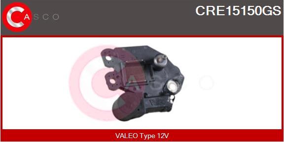 Casco CRE15150GS - Voltage regulator, alternator autospares.lv