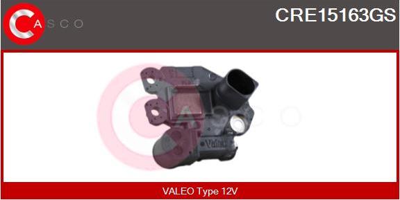 Casco CRE15163GS - Voltage regulator, alternator autospares.lv