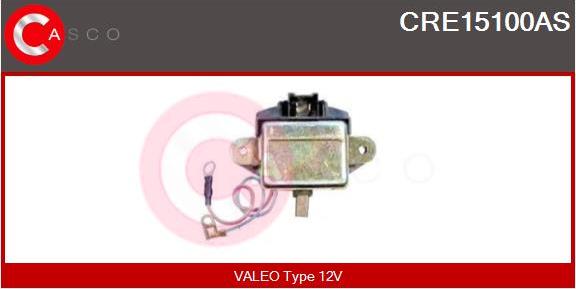 Casco CRE15100AS - Voltage regulator, alternator autospares.lv