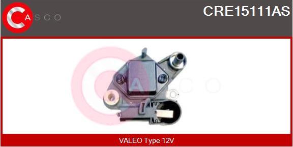 Casco CRE15111AS - Voltage regulator, alternator autospares.lv