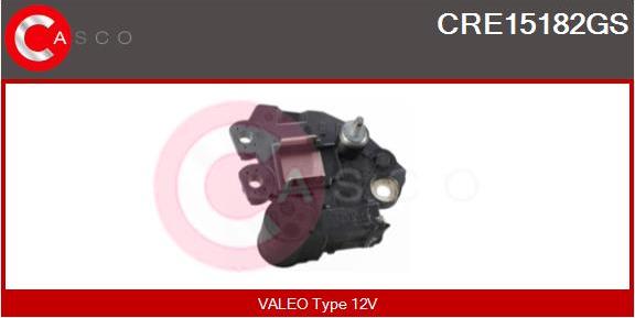 Casco CRE15182GS - Voltage regulator, alternator autospares.lv