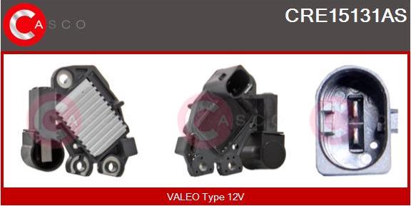 Casco CRE15131AS - Voltage regulator, alternator autospares.lv