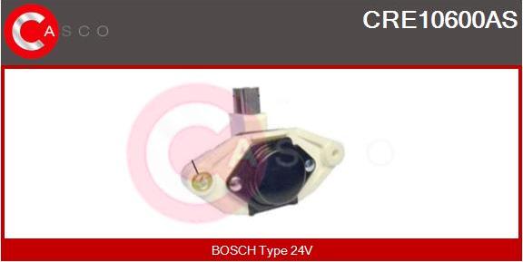 Casco CRE10600AS - Voltage regulator, alternator autospares.lv