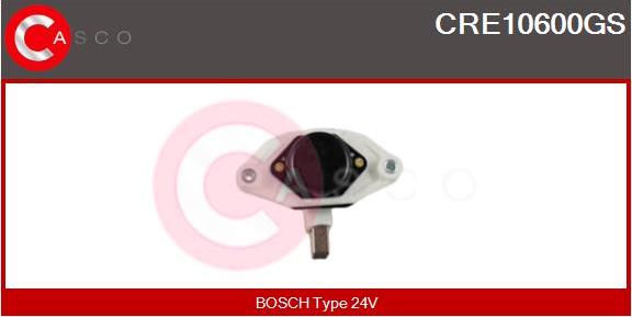 Casco CRE10600GS - Voltage regulator, alternator autospares.lv