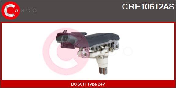 Casco CRE10612AS - Voltage regulator, alternator autospares.lv