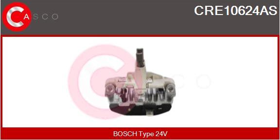 Casco CRE10624AS - Voltage regulator, alternator autospares.lv