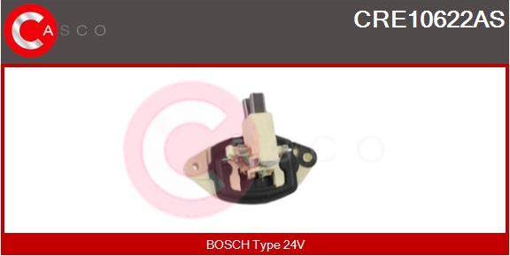 Casco CRE10622AS - Voltage regulator, alternator autospares.lv
