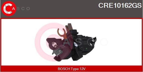 Casco CRE10162GS - Voltage regulator, alternator autospares.lv