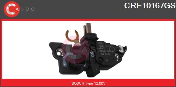 Casco CRE10167GS - Voltage regulator, alternator autospares.lv