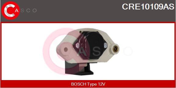 Casco CRE10109AS - Voltage regulator, alternator autospares.lv