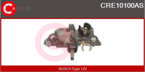 Casco CRE10100AS - Voltage regulator, alternator autospares.lv