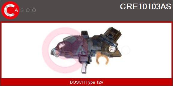 Casco CRE10103AS - Voltage regulator, alternator autospares.lv