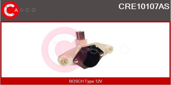 Casco CRE10107AS - Voltage regulator, alternator autospares.lv