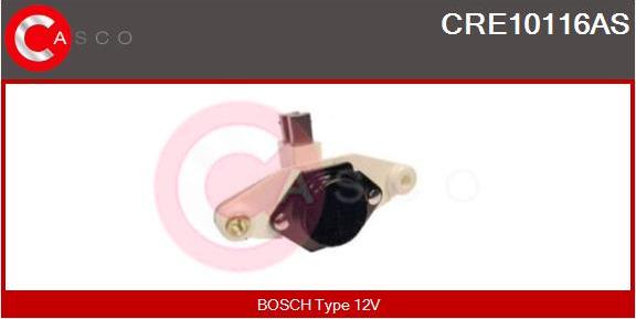 Casco CRE10116AS - Voltage regulator, alternator autospares.lv