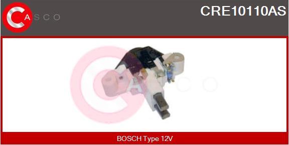 Casco CRE10110AS - Voltage regulator, alternator autospares.lv