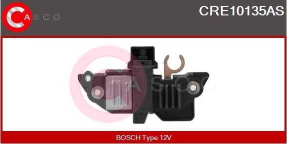 Casco CRE10135AS - Voltage regulator, alternator autospares.lv