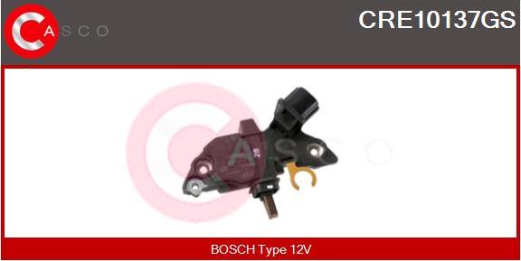 Casco CRE10137GS - Voltage regulator, alternator autospares.lv