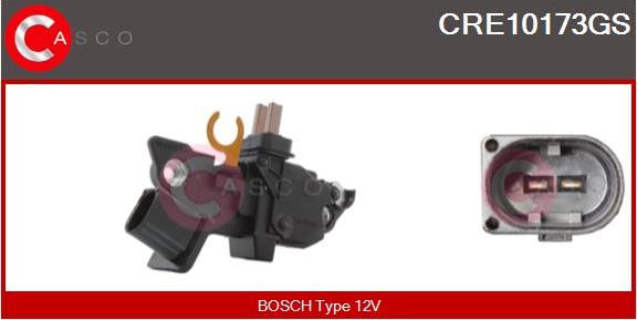 Casco CRE10173GS - Voltage regulator, alternator autospares.lv