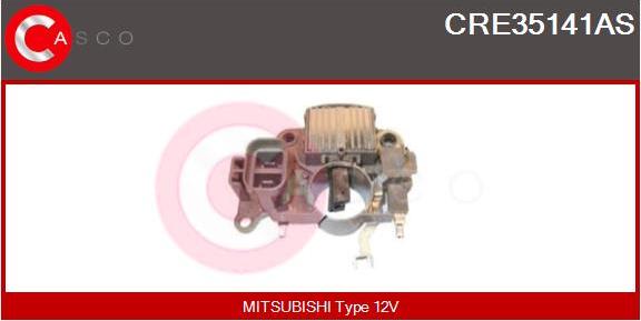 Casco CRE35141AS - Voltage regulator, alternator autospares.lv