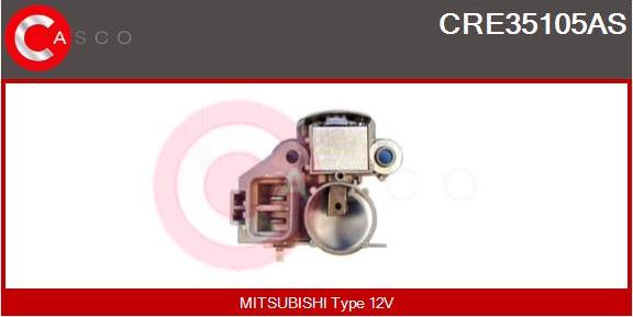 Casco CRE35105AS - Voltage regulator, alternator autospares.lv