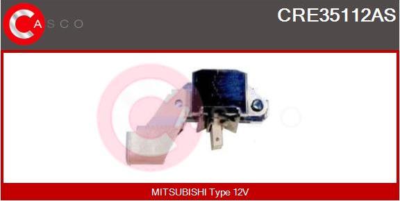 Casco CRE35112AS - Voltage regulator, alternator autospares.lv