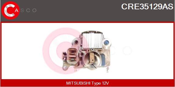 Casco CRE35129AS - Voltage regulator, alternator autospares.lv