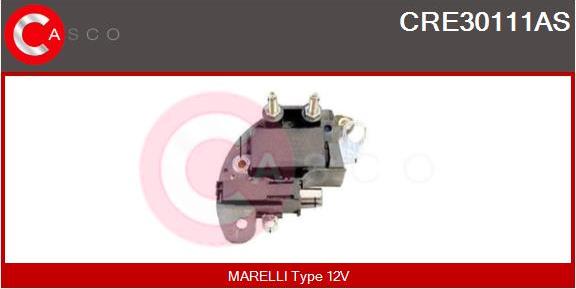 Casco CRE30111AS - Voltage regulator, alternator autospares.lv