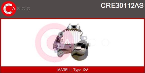 Casco CRE30112AS - Voltage regulator, alternator autospares.lv