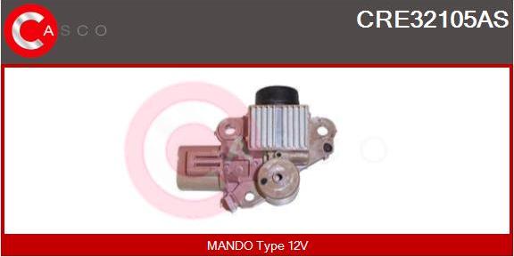 Casco CRE32105AS - Voltage regulator, alternator autospares.lv