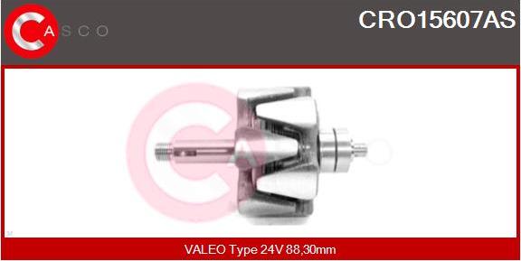 Casco CRO15607AS - Rotor, alternator autospares.lv