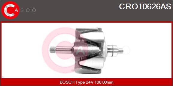 Casco CRO10626AS - Rotor, alternator autospares.lv