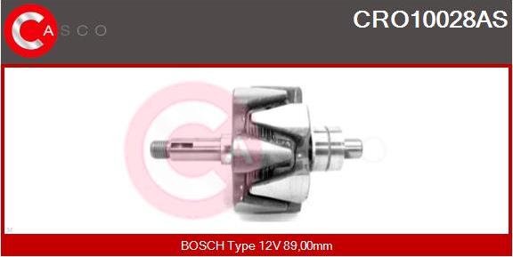 Casco CRO10028AS - Rotor, alternator autospares.lv