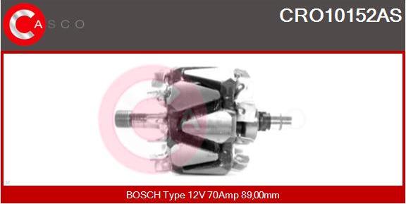 Casco CRO10152AS - Rotor, alternator autospares.lv