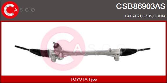 Casco CSB86903AS - Steering Gear autospares.lv