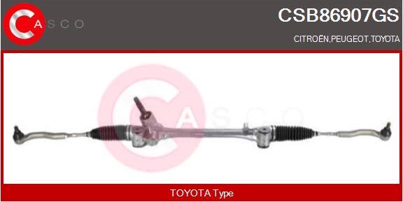 Casco CSB86907GS - Steering Gear autospares.lv